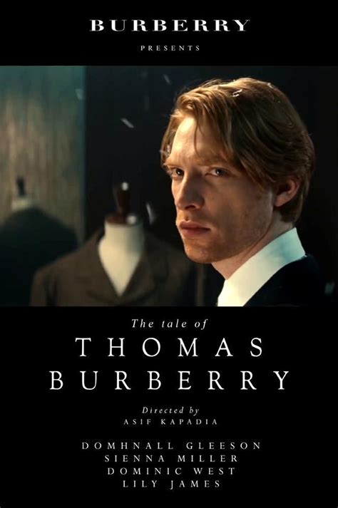 a tale of burberry|thomas burberry movie 2016.